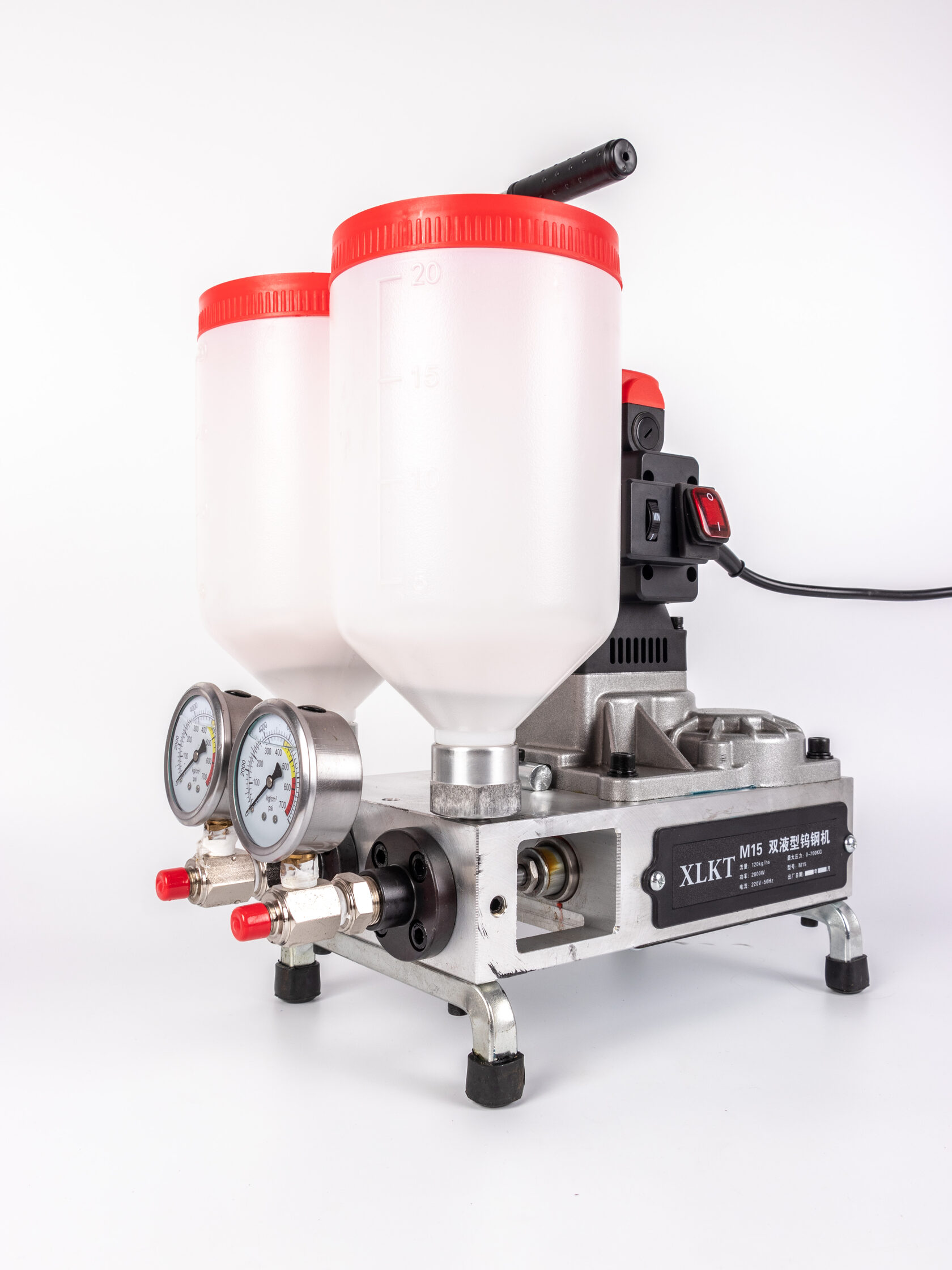 Насос Поршневой 2К М15 (Полиуретаны Однокомпонентные И Двухкомпонентные Быстрые И Медленные )