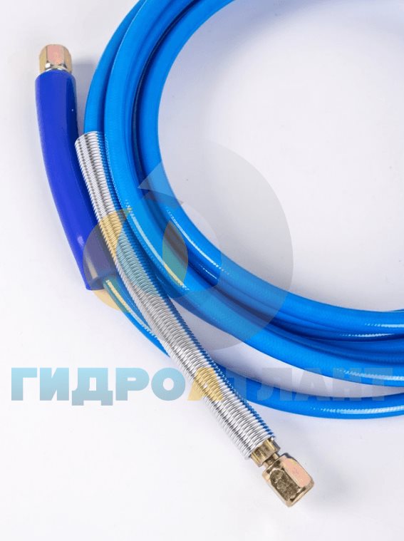 Шланг голубой для поршневых насосов 5 м