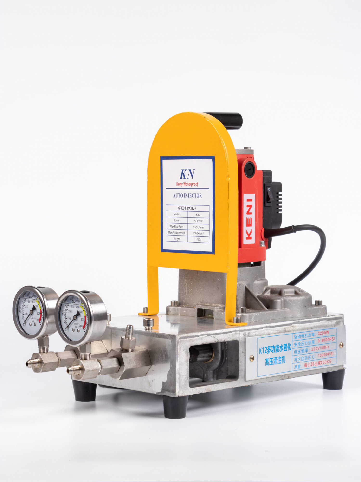 Насос поршневой АК 12 для акриланых гелей