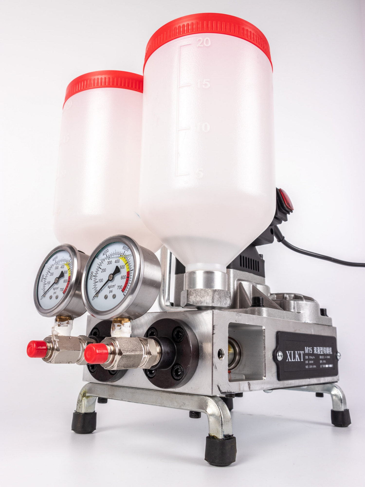 Насос поршневой 2К М15 (полиуретаны однокомпонентные и двухкомпонентные быстрые и медленные )